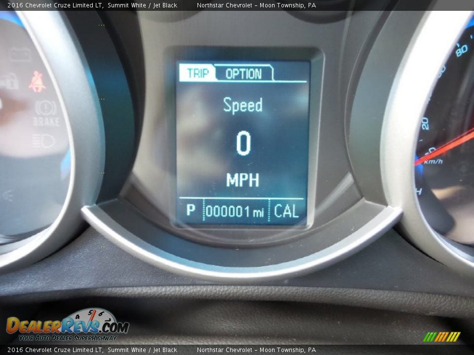 2016 Chevrolet Cruze Limited LT Summit White / Jet Black Photo #20