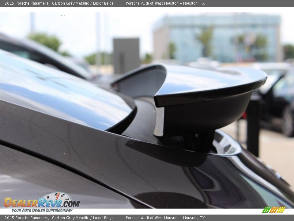 2015 Porsche Panamera Carbon Grey Metallic / Luxor Beige Photo #6