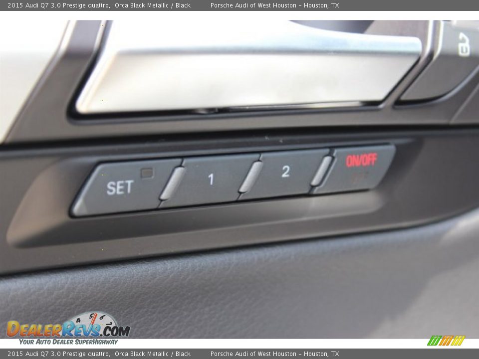 2015 Audi Q7 3.0 Prestige quattro Orca Black Metallic / Black Photo #12