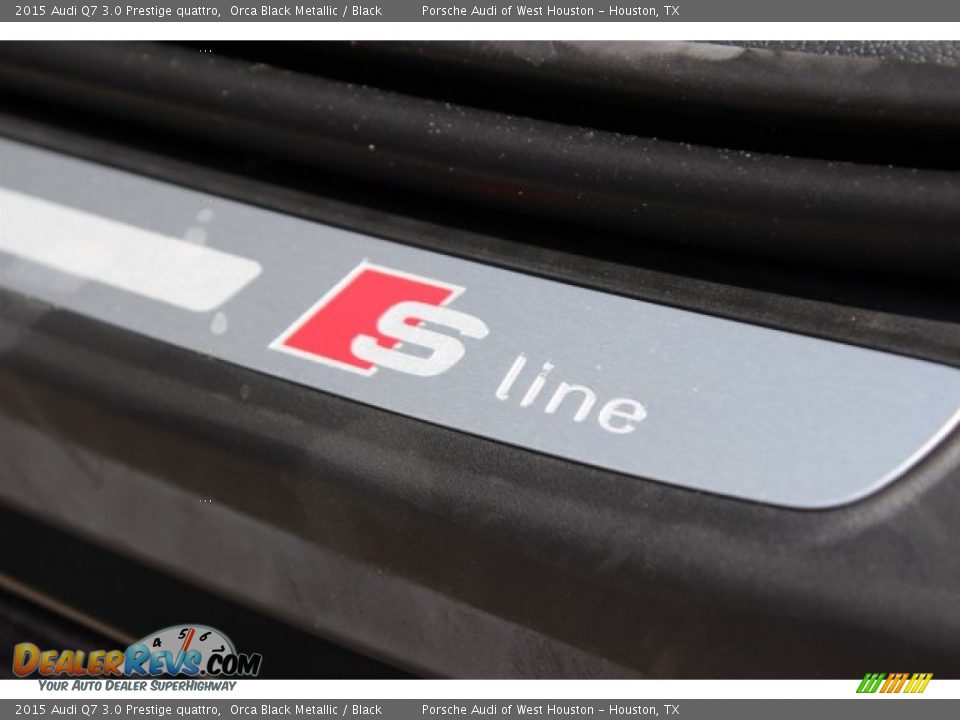 2015 Audi Q7 3.0 Prestige quattro Orca Black Metallic / Black Photo #14