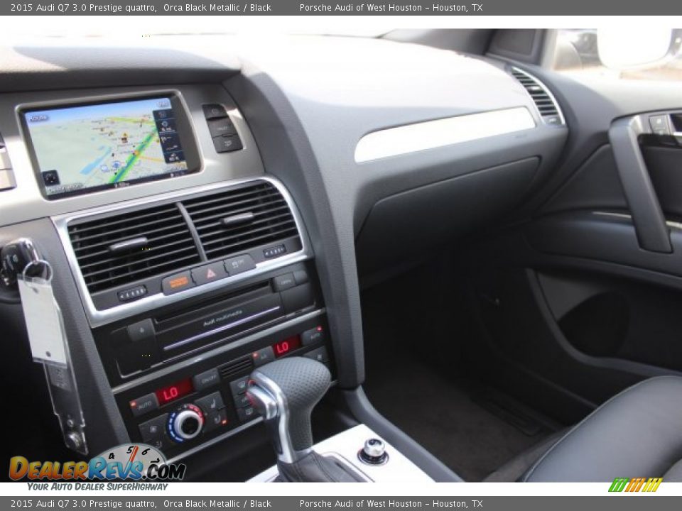 2015 Audi Q7 3.0 Prestige quattro Orca Black Metallic / Black Photo #18