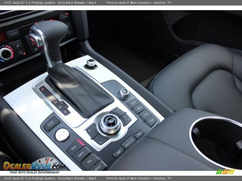 2015 Audi Q7 3.0 Prestige quattro Orca Black Metallic / Black Photo #19