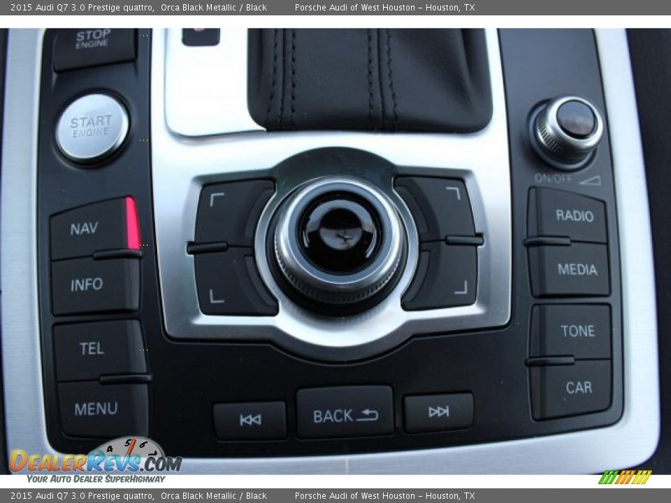 2015 Audi Q7 3.0 Prestige quattro Orca Black Metallic / Black Photo #22
