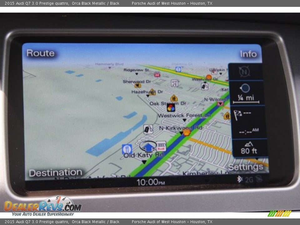 2015 Audi Q7 3.0 Prestige quattro Orca Black Metallic / Black Photo #23