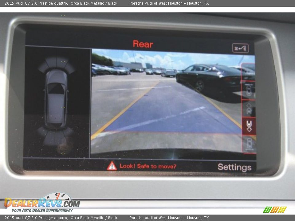 2015 Audi Q7 3.0 Prestige quattro Orca Black Metallic / Black Photo #24