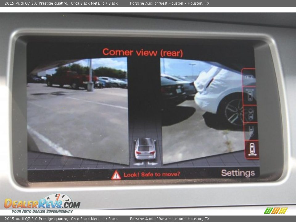 2015 Audi Q7 3.0 Prestige quattro Orca Black Metallic / Black Photo #25