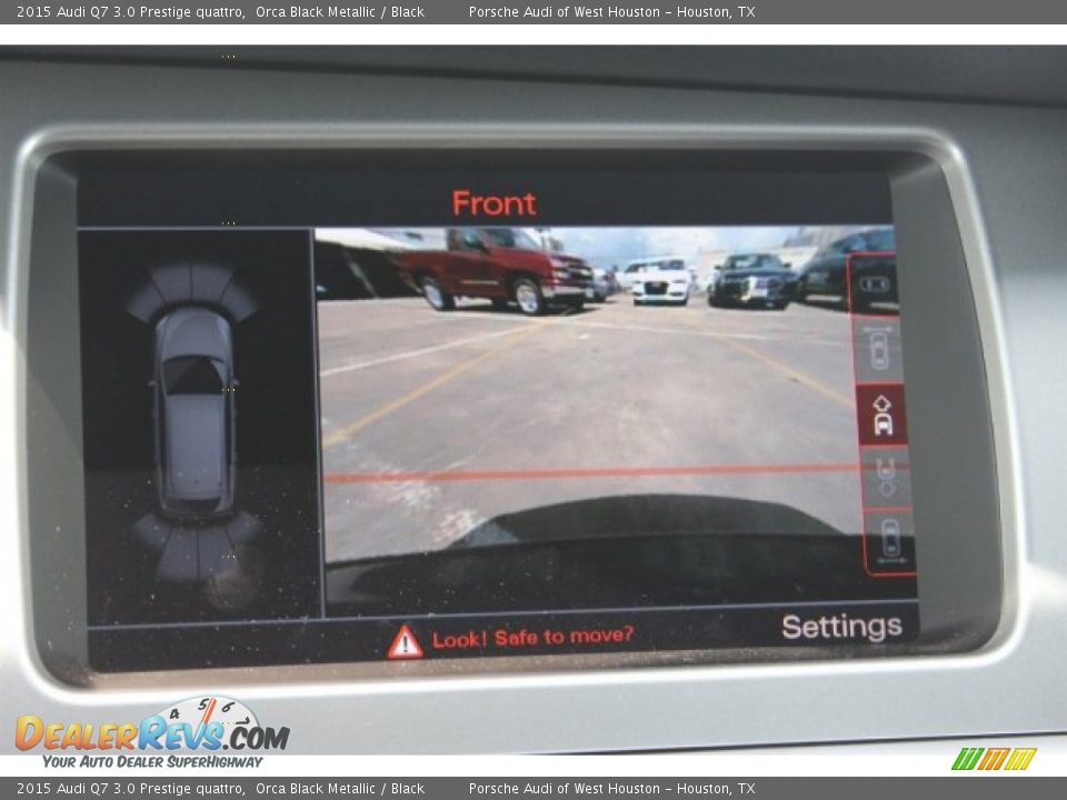 2015 Audi Q7 3.0 Prestige quattro Orca Black Metallic / Black Photo #26
