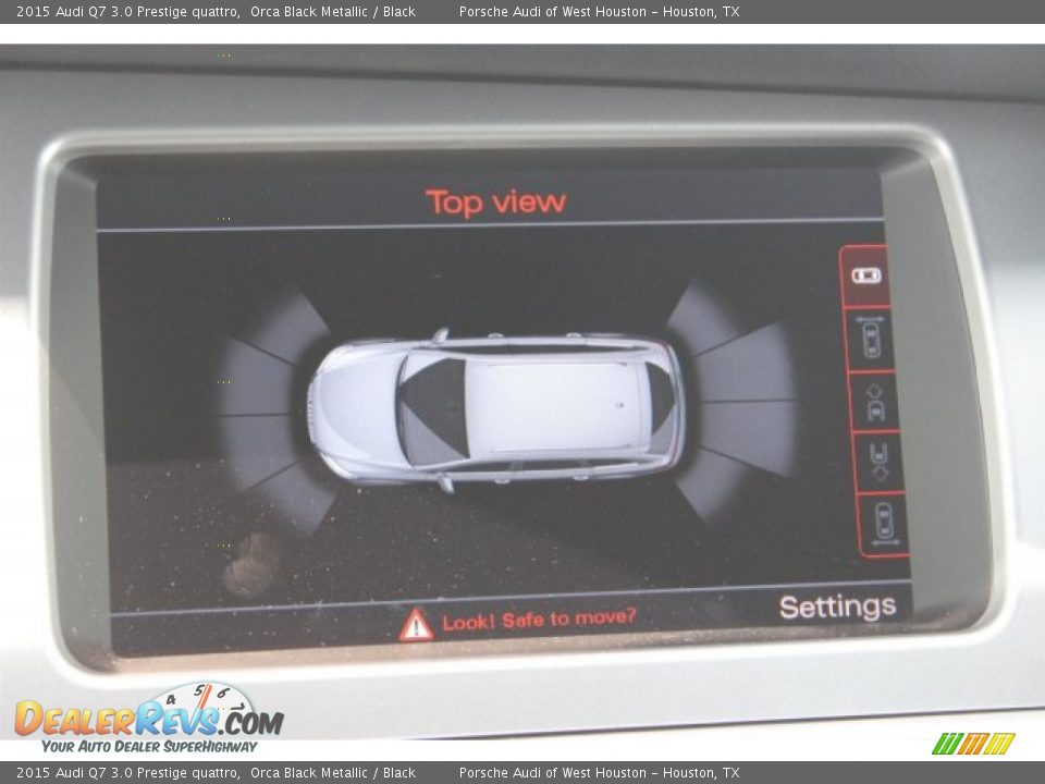 2015 Audi Q7 3.0 Prestige quattro Orca Black Metallic / Black Photo #28
