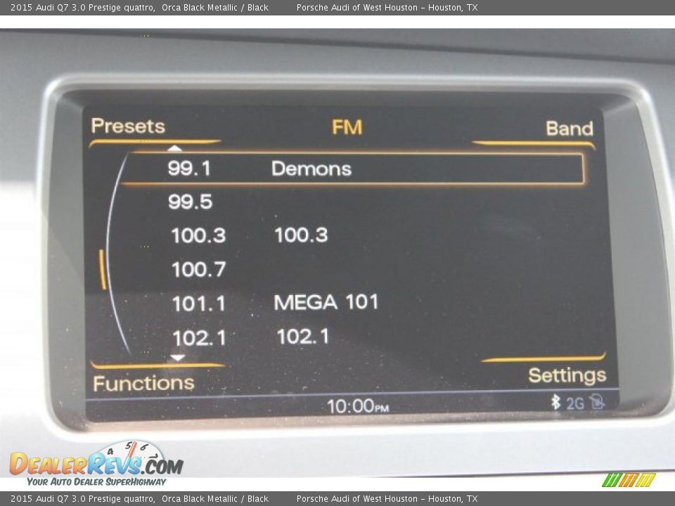 2015 Audi Q7 3.0 Prestige quattro Orca Black Metallic / Black Photo #29