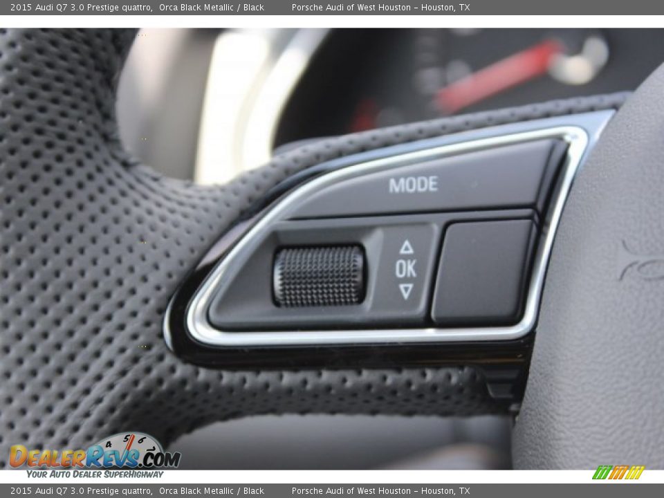 2015 Audi Q7 3.0 Prestige quattro Orca Black Metallic / Black Photo #33