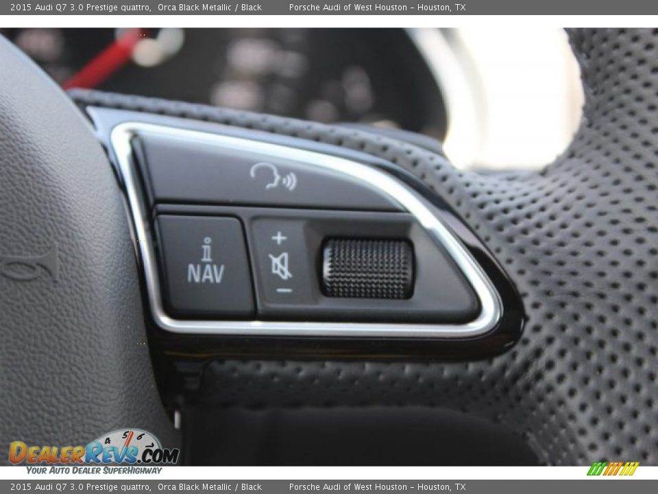 2015 Audi Q7 3.0 Prestige quattro Orca Black Metallic / Black Photo #34