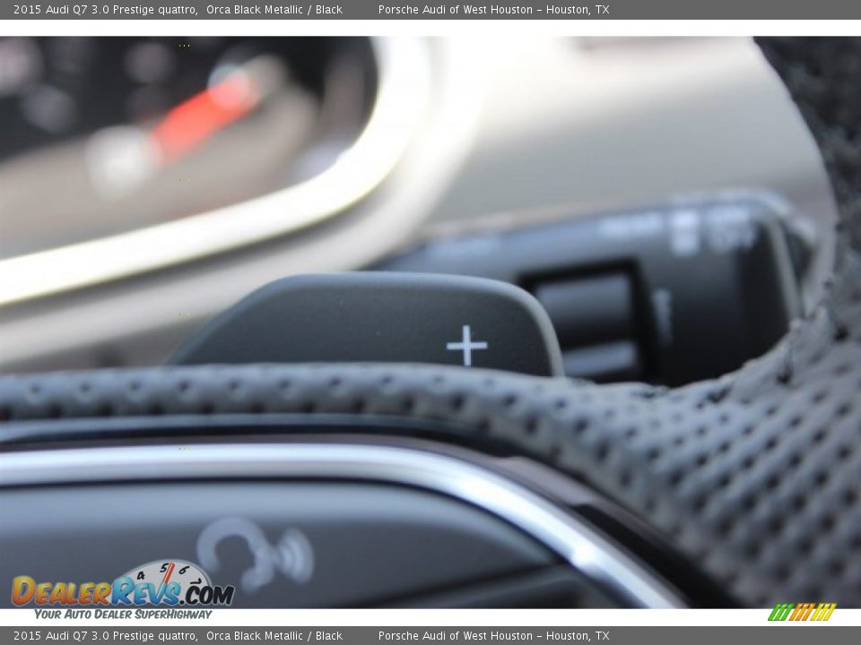 2015 Audi Q7 3.0 Prestige quattro Orca Black Metallic / Black Photo #36