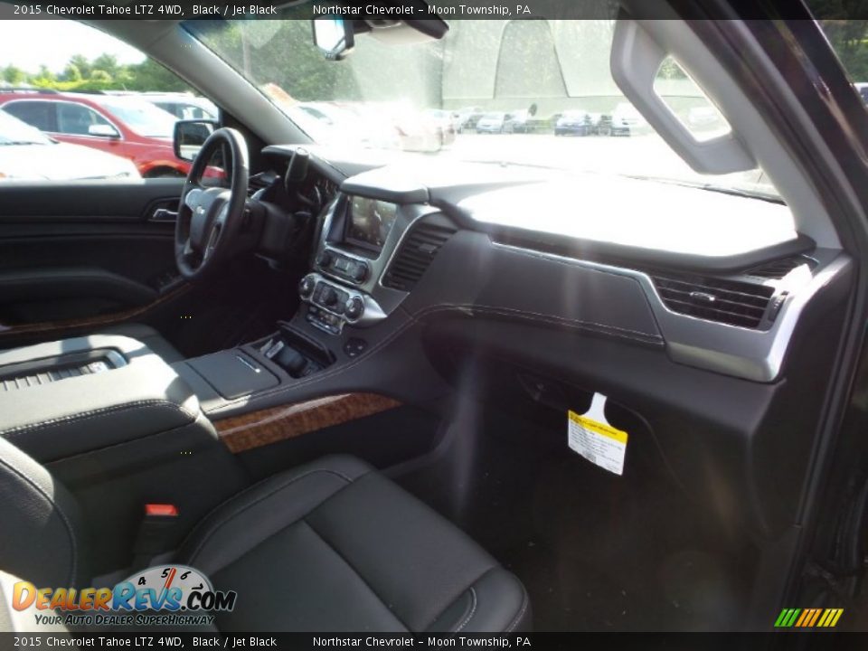 2015 Chevrolet Tahoe LTZ 4WD Black / Jet Black Photo #5