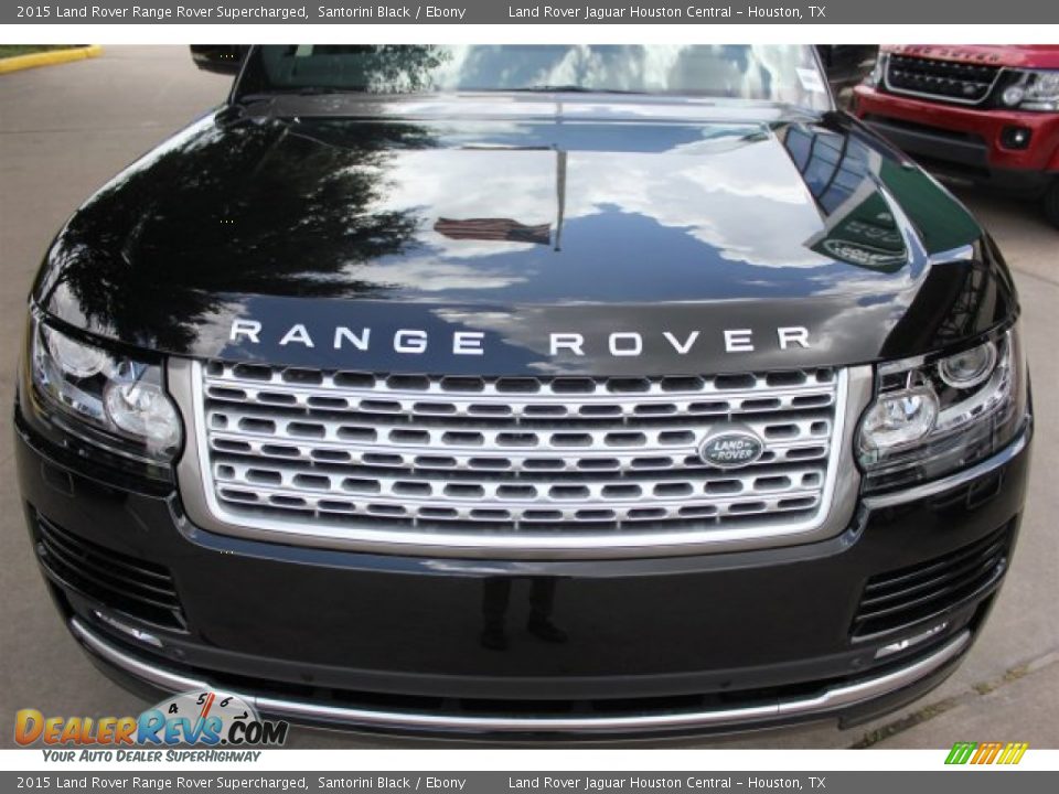 2015 Land Rover Range Rover Supercharged Santorini Black / Ebony Photo #3