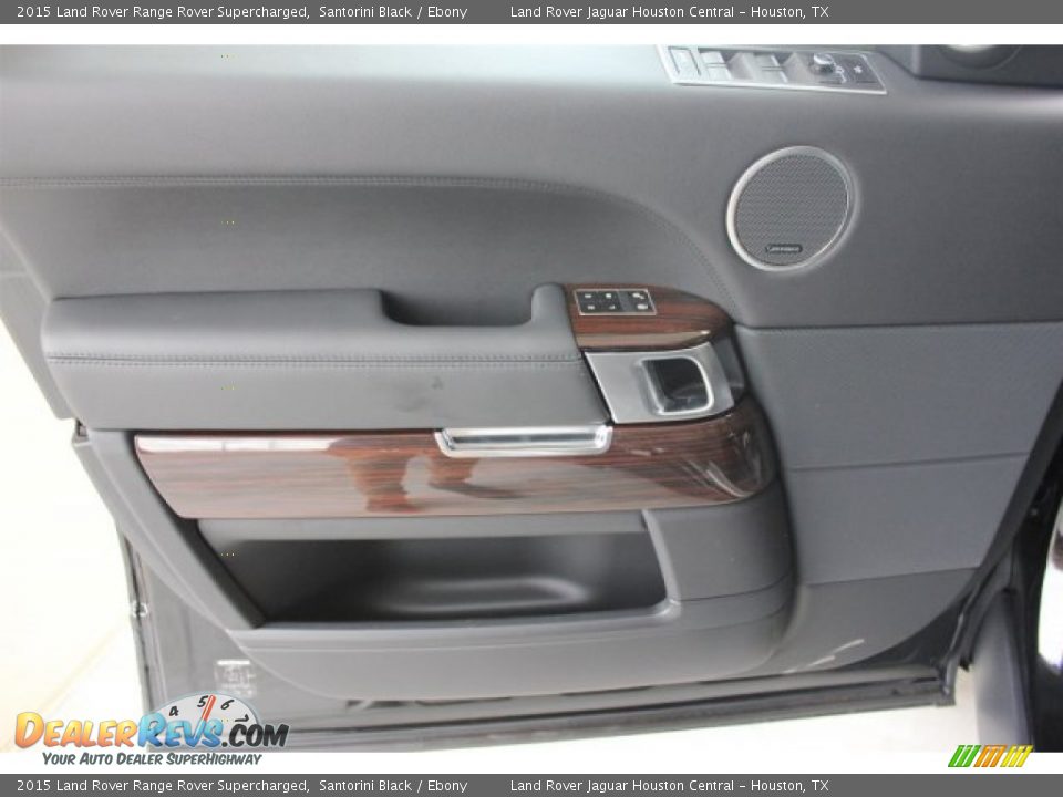 2015 Land Rover Range Rover Supercharged Santorini Black / Ebony Photo #9