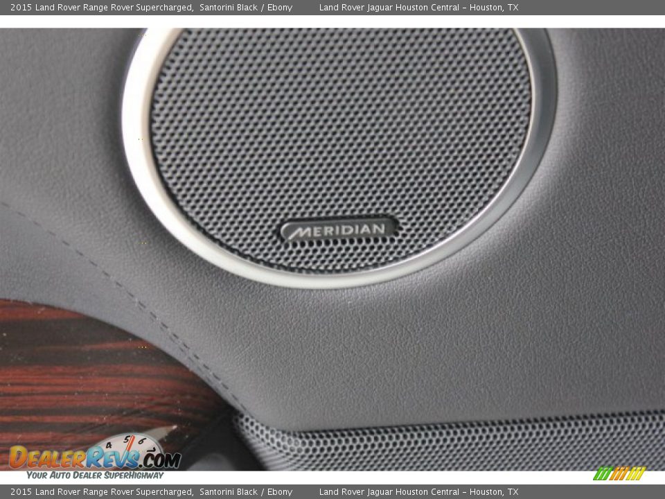 2015 Land Rover Range Rover Supercharged Santorini Black / Ebony Photo #10