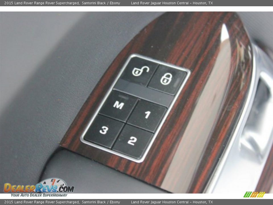2015 Land Rover Range Rover Supercharged Santorini Black / Ebony Photo #11