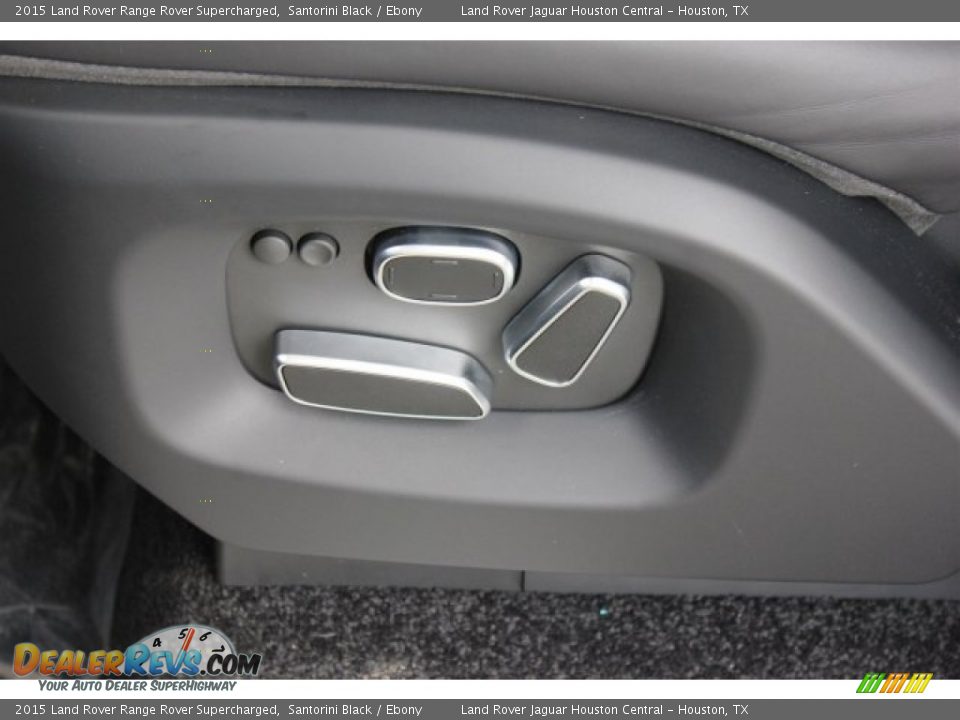 2015 Land Rover Range Rover Supercharged Santorini Black / Ebony Photo #12