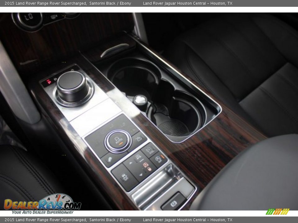 2015 Land Rover Range Rover Supercharged Santorini Black / Ebony Photo #16
