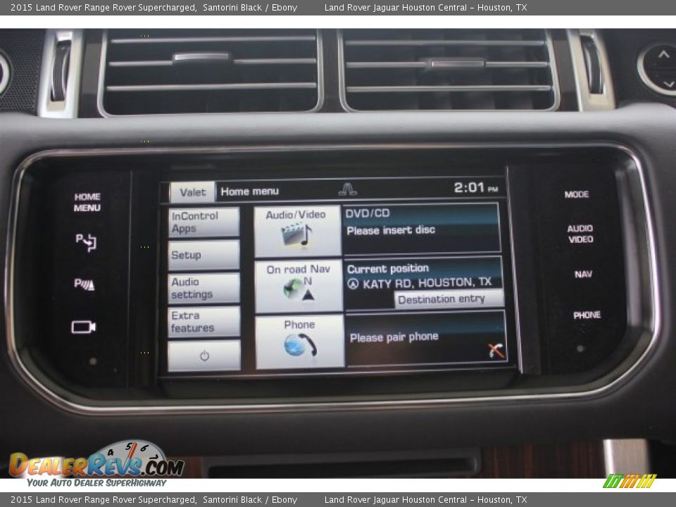 2015 Land Rover Range Rover Supercharged Santorini Black / Ebony Photo #18