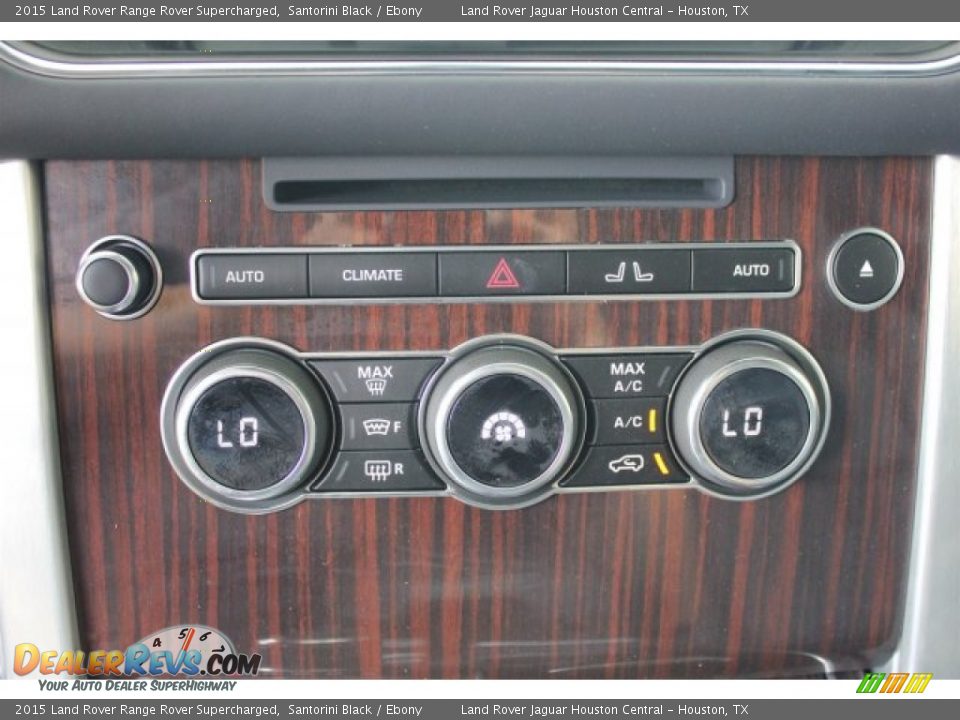2015 Land Rover Range Rover Supercharged Santorini Black / Ebony Photo #19