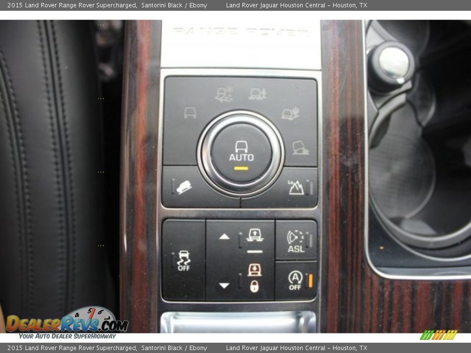 2015 Land Rover Range Rover Supercharged Santorini Black / Ebony Photo #20