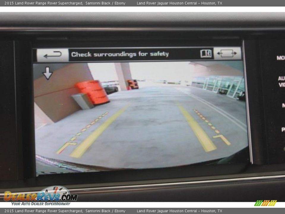 2015 Land Rover Range Rover Supercharged Santorini Black / Ebony Photo #22