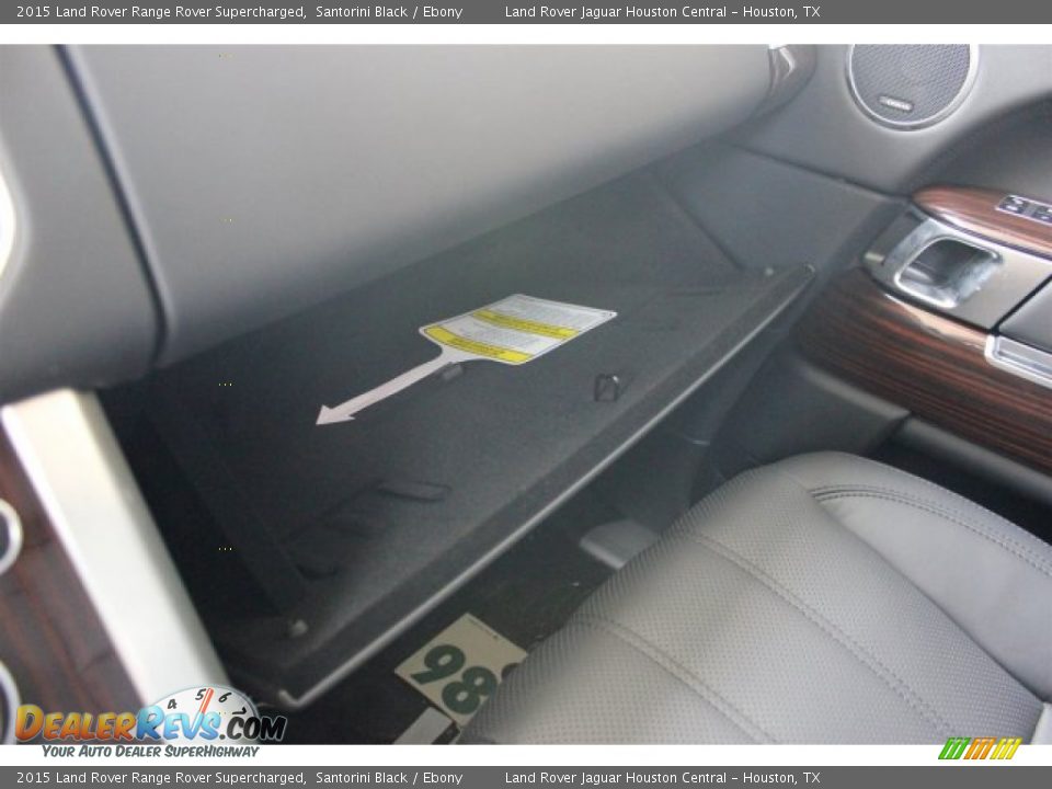 2015 Land Rover Range Rover Supercharged Santorini Black / Ebony Photo #25