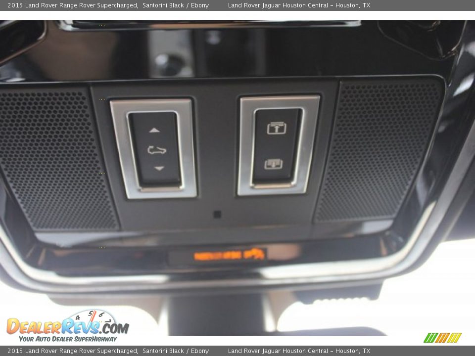 2015 Land Rover Range Rover Supercharged Santorini Black / Ebony Photo #26