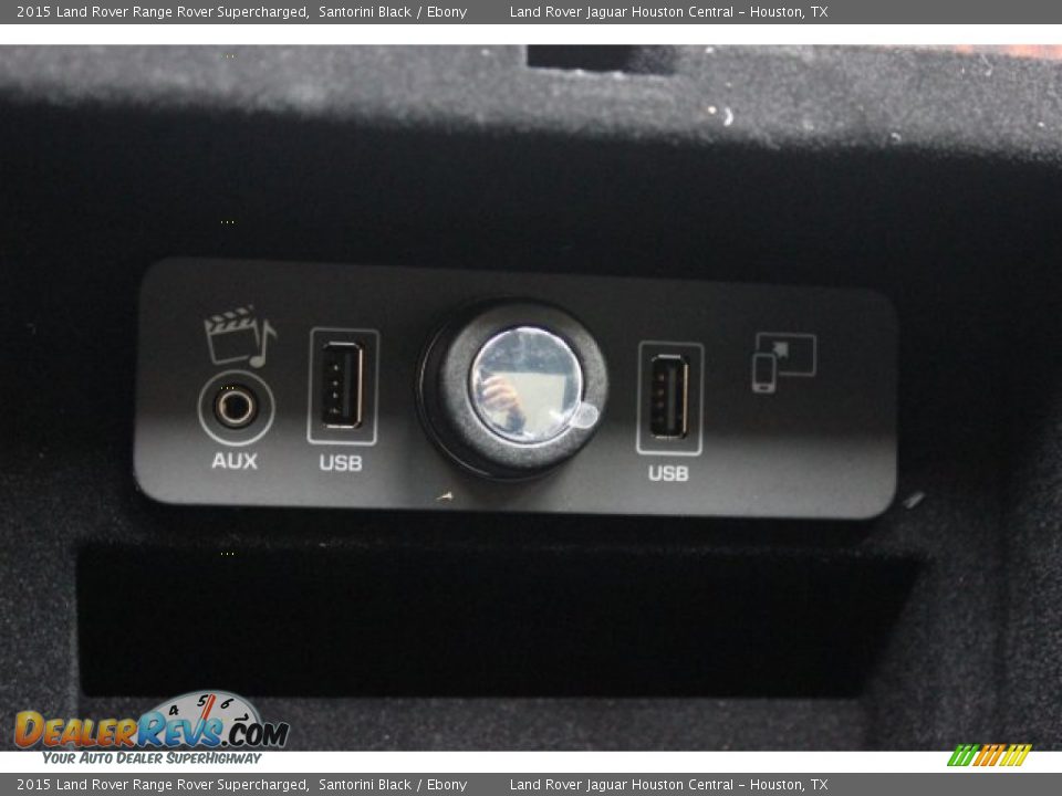 2015 Land Rover Range Rover Supercharged Santorini Black / Ebony Photo #28