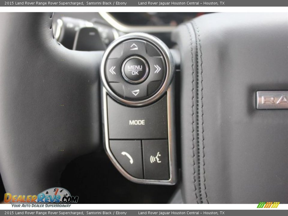 2015 Land Rover Range Rover Supercharged Santorini Black / Ebony Photo #29