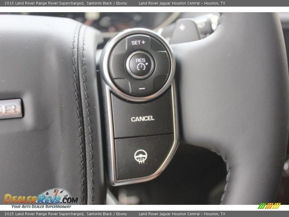 2015 Land Rover Range Rover Supercharged Santorini Black / Ebony Photo #30