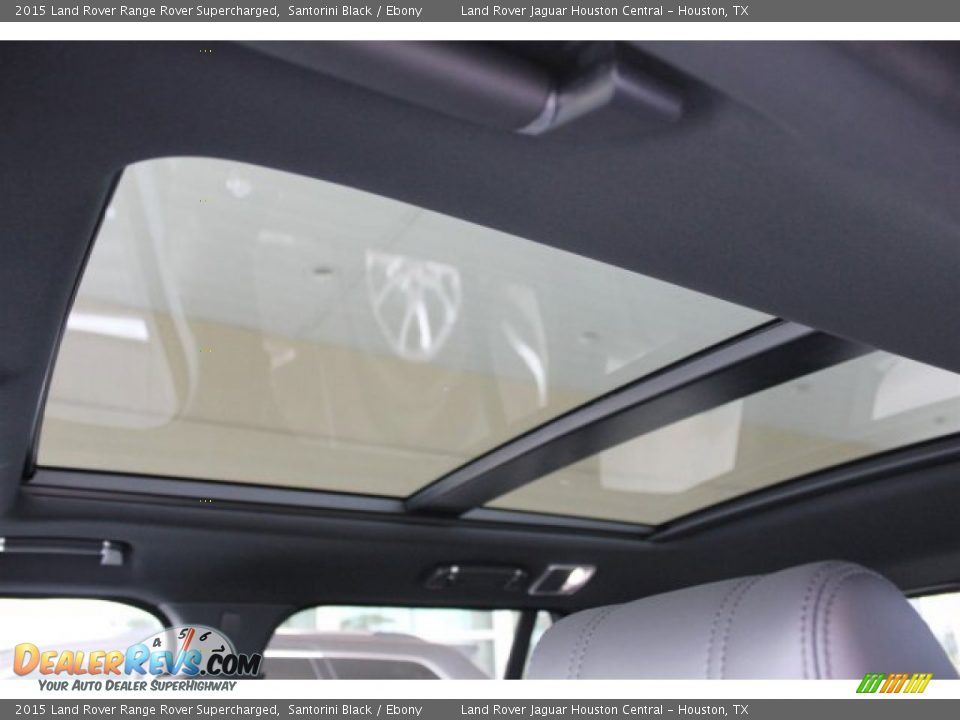 2015 Land Rover Range Rover Supercharged Santorini Black / Ebony Photo #33