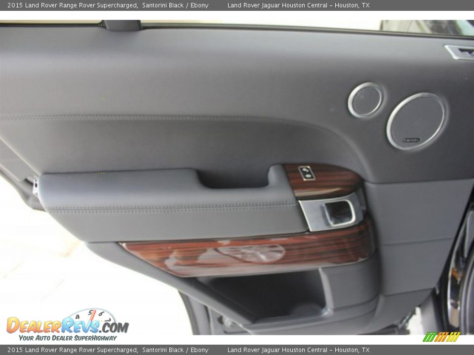 2015 Land Rover Range Rover Supercharged Santorini Black / Ebony Photo #34