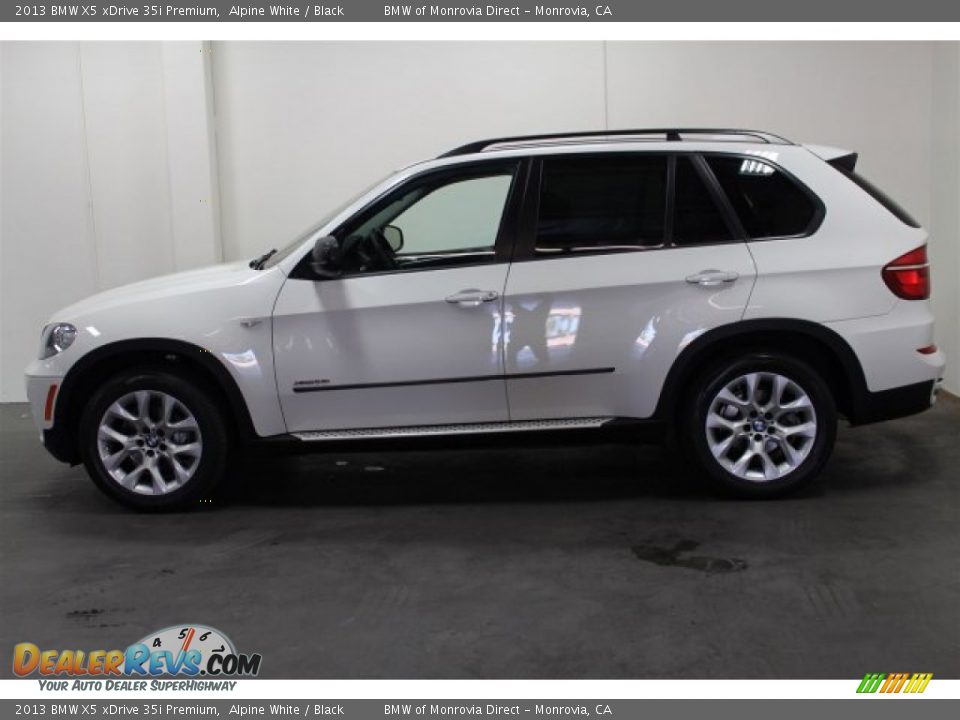 2013 BMW X5 xDrive 35i Premium Alpine White / Black Photo #5