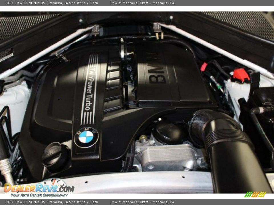 2013 BMW X5 xDrive 35i Premium Alpine White / Black Photo #19