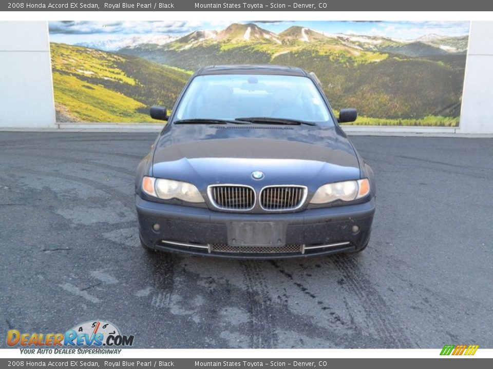 2008 Honda Accord EX Sedan Royal Blue Pearl / Black Photo #6