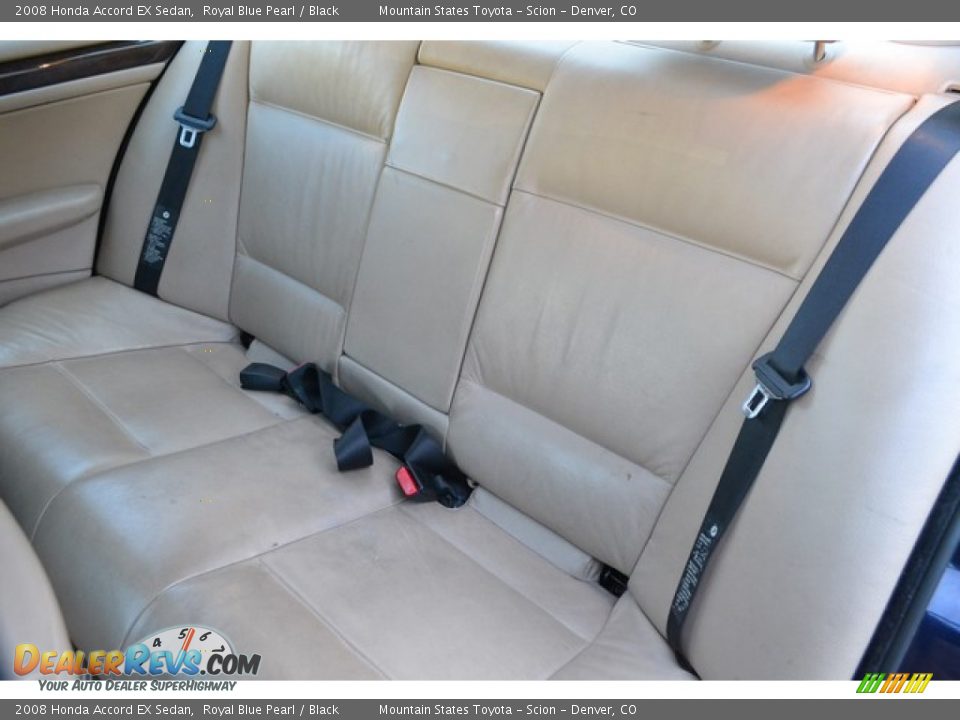 2008 Honda Accord EX Sedan Royal Blue Pearl / Black Photo #8