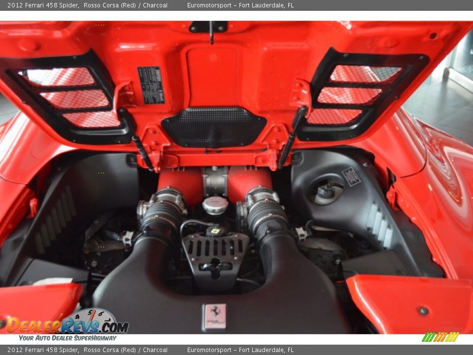 2012 Ferrari 458 Spider 4.5 Liter DI DOHC 32-Valve VVT V8 Engine Photo #23