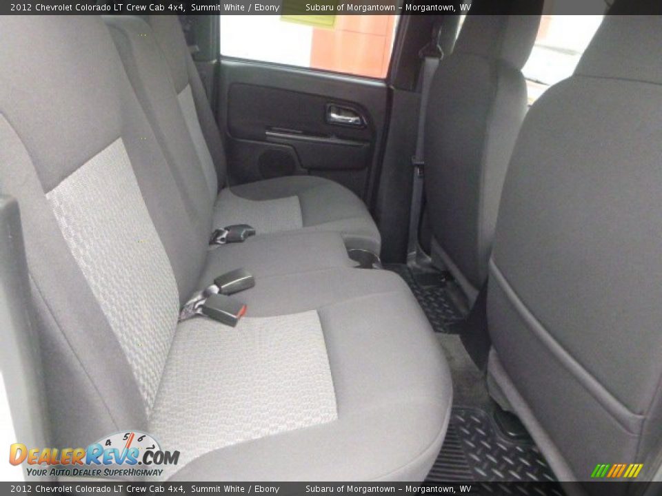 2012 Chevrolet Colorado LT Crew Cab 4x4 Summit White / Ebony Photo #4