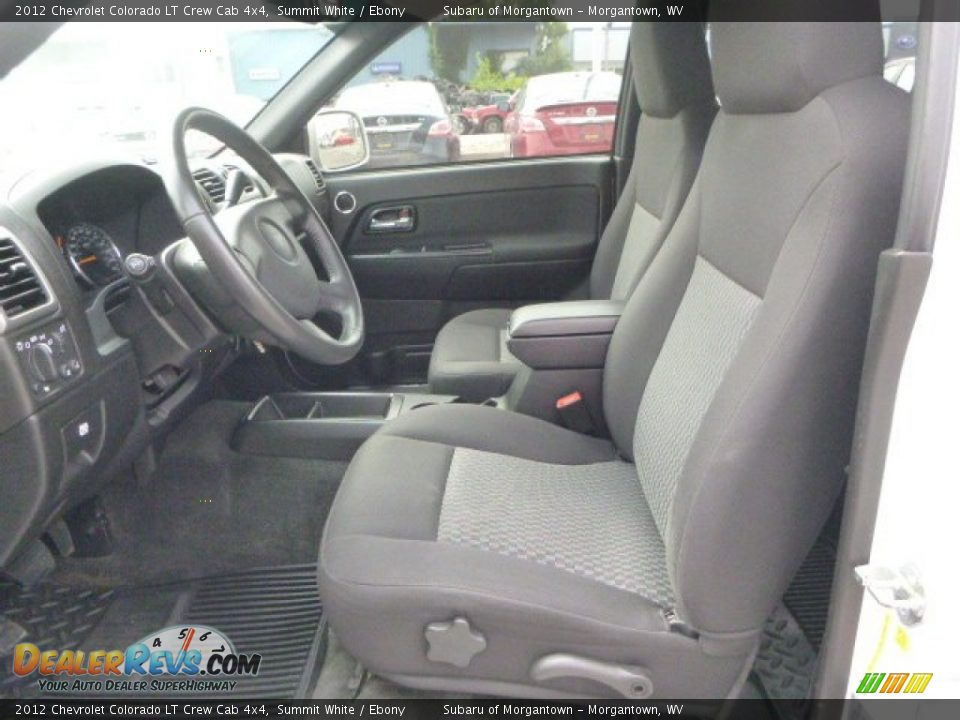 2012 Chevrolet Colorado LT Crew Cab 4x4 Summit White / Ebony Photo #15