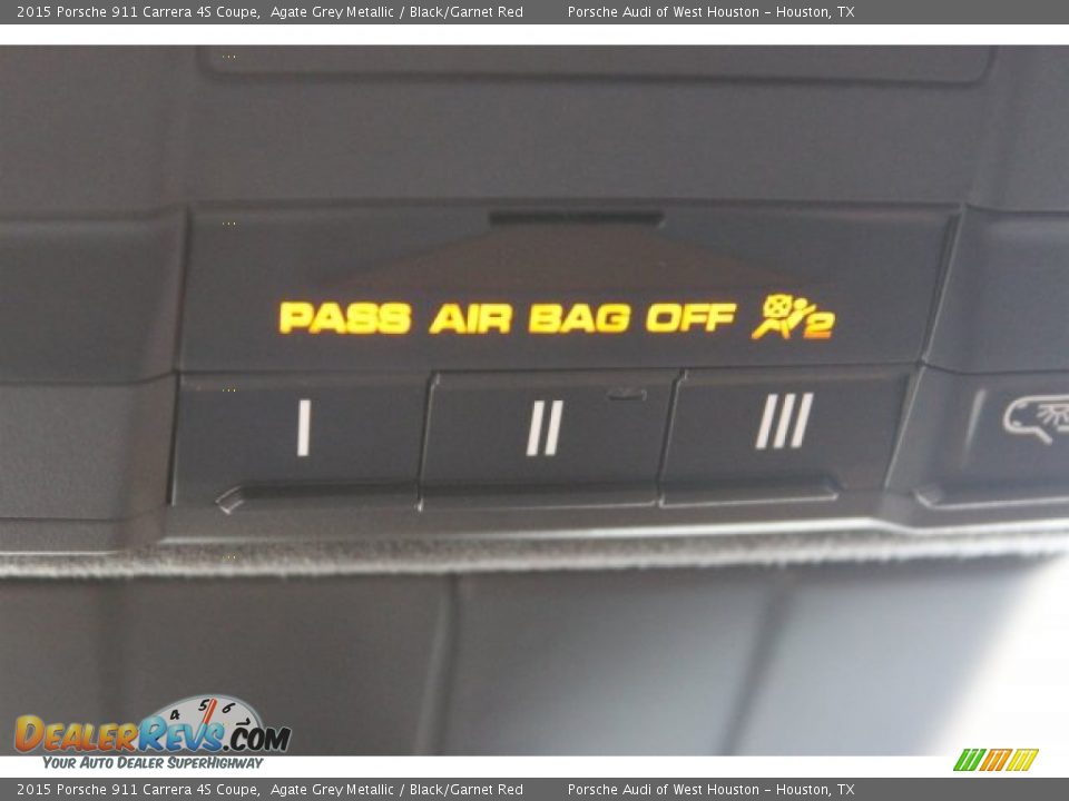 2015 Porsche 911 Carrera 4S Coupe Agate Grey Metallic / Black/Garnet Red Photo #30