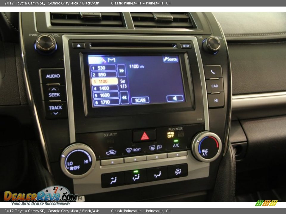 Controls of 2012 Toyota Camry SE Photo #8