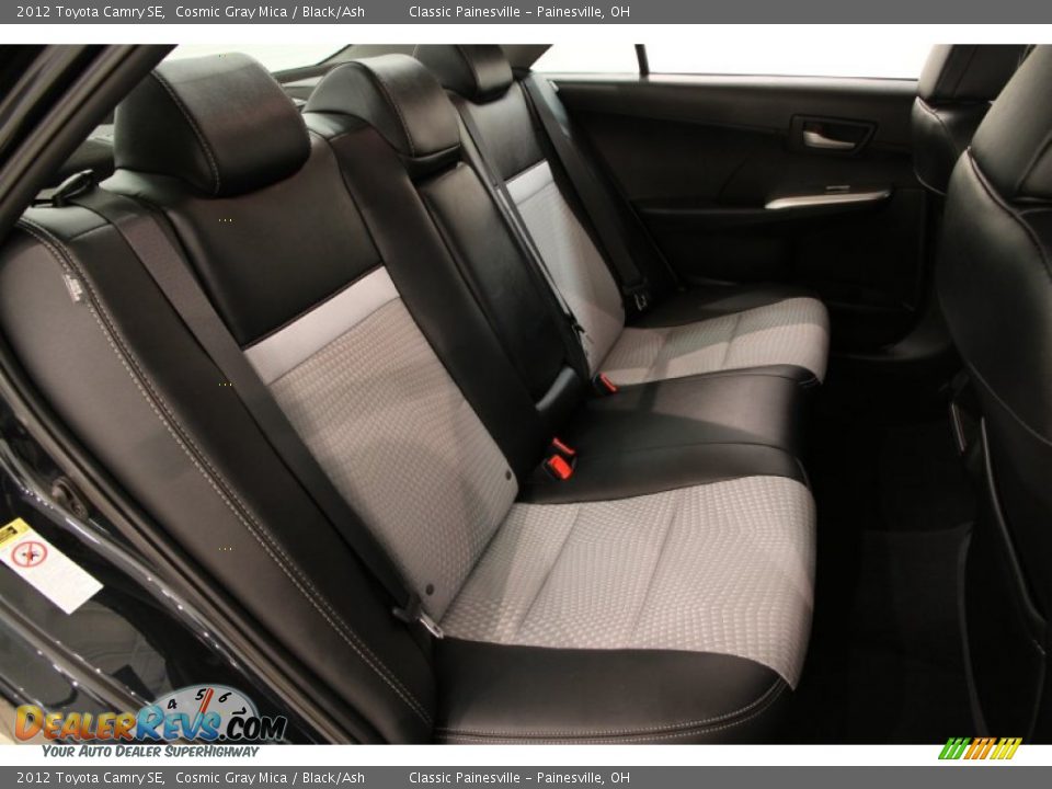 Rear Seat of 2012 Toyota Camry SE Photo #13