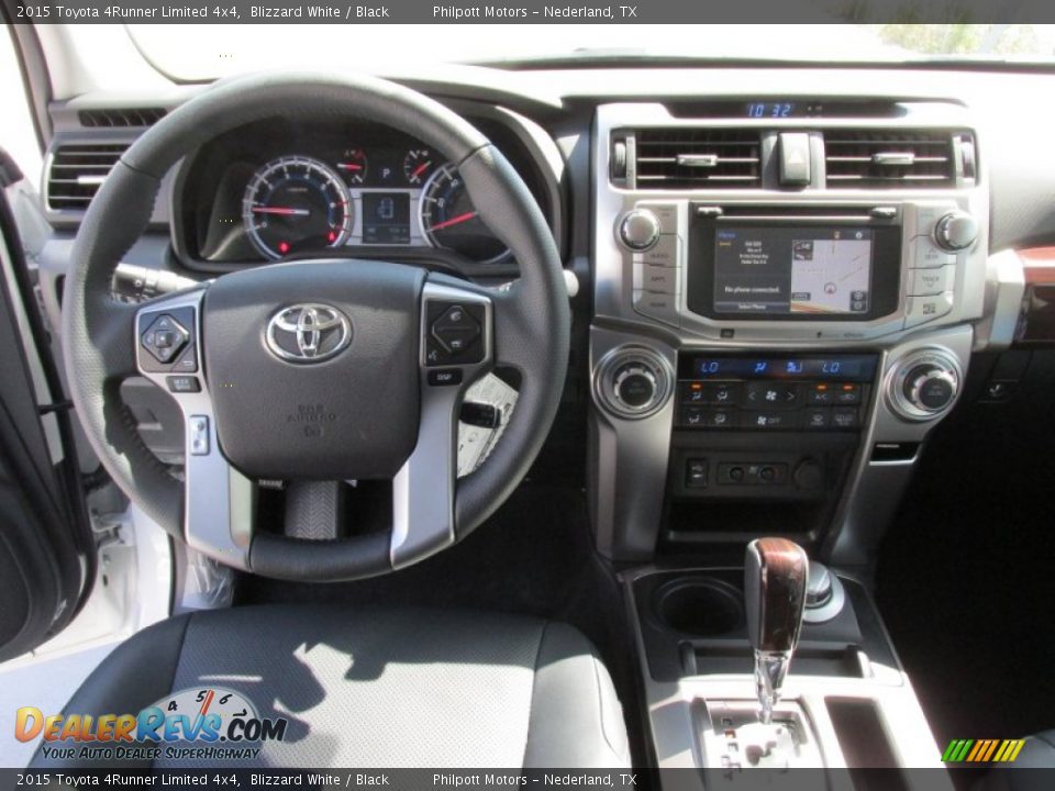 2015 Toyota 4Runner Limited 4x4 Blizzard White / Black Photo #25