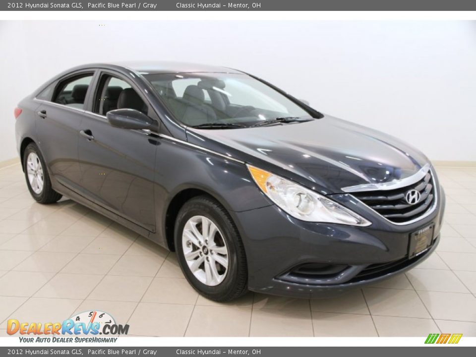 2012 Hyundai Sonata GLS Pacific Blue Pearl / Gray Photo #1
