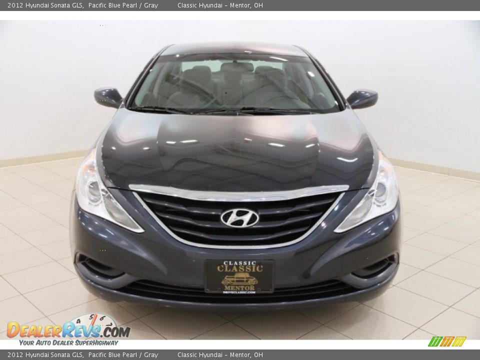 2012 Hyundai Sonata GLS Pacific Blue Pearl / Gray Photo #2