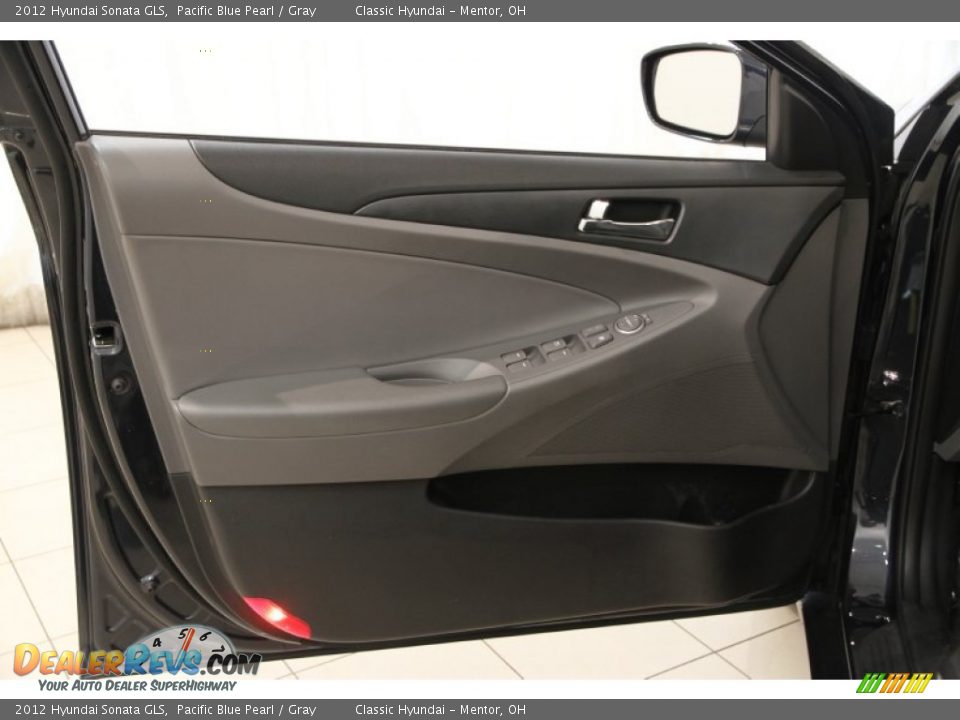 2012 Hyundai Sonata GLS Pacific Blue Pearl / Gray Photo #4