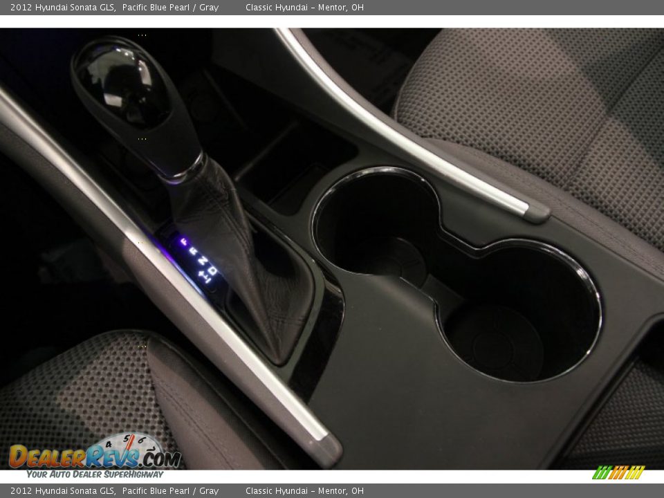 2012 Hyundai Sonata GLS Pacific Blue Pearl / Gray Photo #9