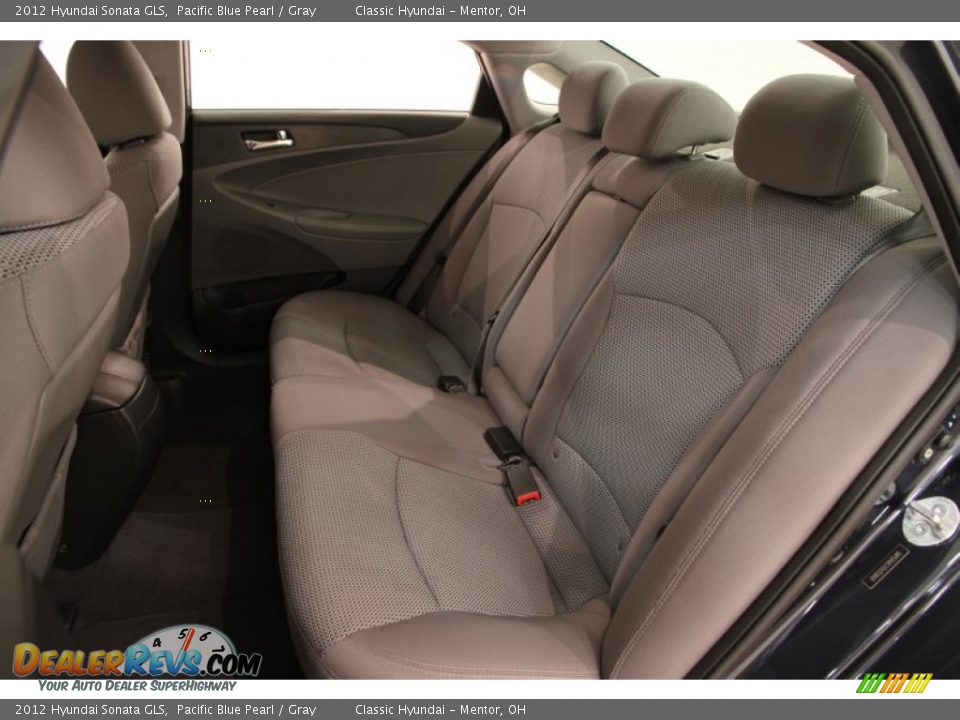 2012 Hyundai Sonata GLS Pacific Blue Pearl / Gray Photo #11